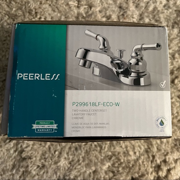 Peerless 2 Handle Chrome Faucet - Picture 3 of 6